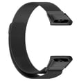 thumbnail image 2 of Para Xiaomi Redmi Watch 3 / Mi Watch Lite 3 Banda De Reloj Inteligente De Reemplazo De Correa De Malla Metálica Milanesa - Negro, 2 of 5