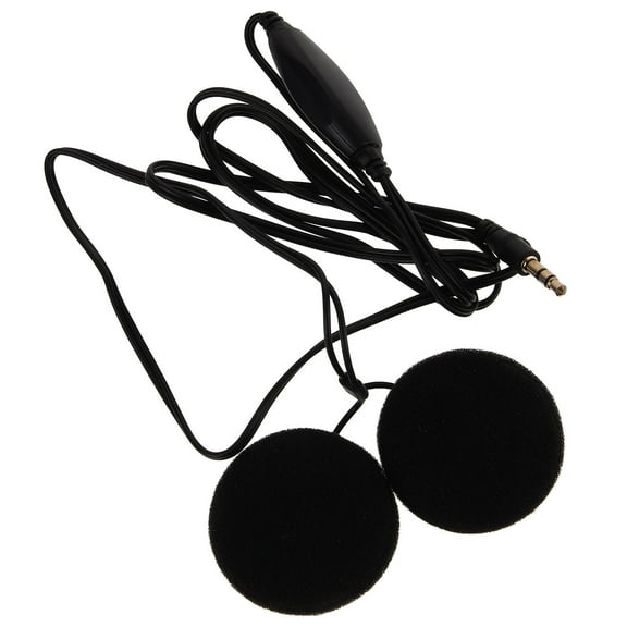 FOMIYES Headphones for Motorcycle Motorcycle Headset Black Plastic 1Pcs Back to School