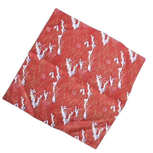 Cat Bed Cover, Comfy Dirt Resistant Cat Oxford Cloth For Pet Red Wave