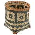 thumbnail image 5 of WEUVEB Wastebaskets Wastepaper Basket Bamboo 1 Pc, 5 of 8