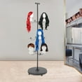 thumbnail image 3 of 12-Head Wig Display& Storage Rack Holder With High-temperature Baking Paint, 3 of 18