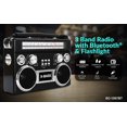 thumbnail image 2 of Radio portátil Supersonic SC-1097BT de 3 bandas con Bluetooth, 2 of 9