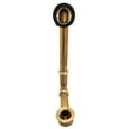 thumbnail image 5 of Westbrass 14" 17 Ga. Brass Tip-Toe Drain Bathtub Assembly with No-Hole Overflow, Polished Nickel, 5 of 18