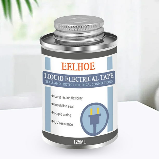 Waterproof Liquid Insulation Electrical Tape Fast Dry Sealing Glue (Black)