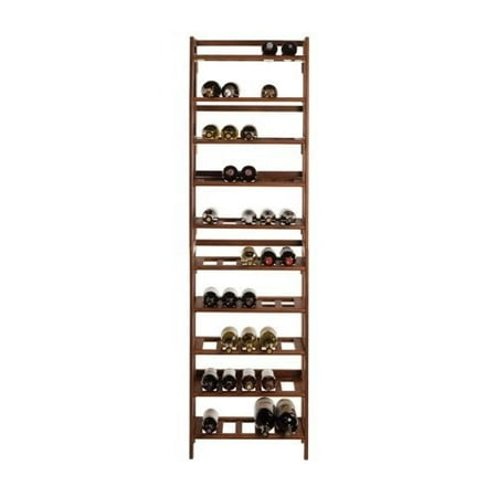 Wine Rack, 25-Bottle, Foldable and Stackable