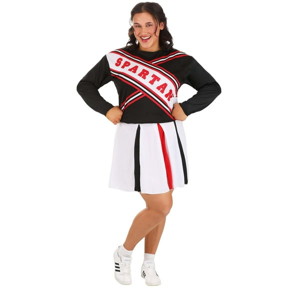Plus Size SNL Spartan Female Cheerleader Costume for Women