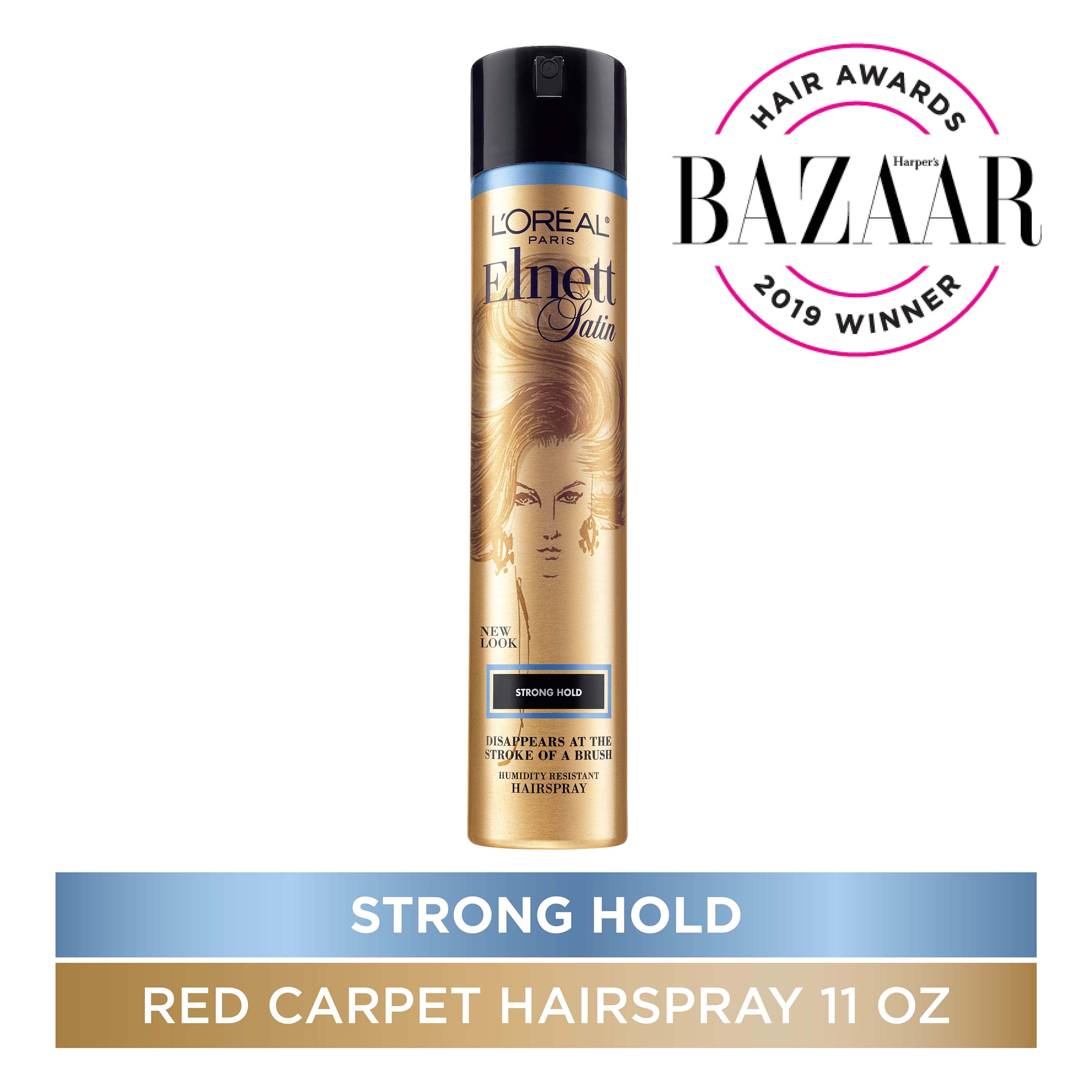 L'Oreal Paris Satin Strong Hold plus Humidity Resistant Hair