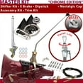 thumbnail image 1 of American Shifter  TH200 Shifter Kit Chrome 16 in. E Brake Cable Clamp Clevis Trim Kit Dipstick for F338F, 1 of 1