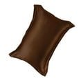 thumbnail image 2 of Xingzhi Couleur solide Emulation Taie d'oreiller de soie Literie Pure Single Oreiller Couvercle Intérieur Protecteur, 2 of 3