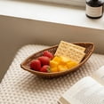 thumbnail image 1 of BAOPAI Plastic Woven Storage Basket Multi Functional Organization Tray for Kitchen Pantry Fruits Vegetables Snacks Bread, 1 of 7