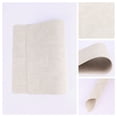 thumbnail image 2 of Unique Bargains Faux Leather Table Placemats for Kitchen Dining Table Light Beige 17x12in, 2 of 7