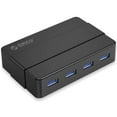 thumbnail image 3 of EASTIN USB HUB 7/4 Port USB 3.0 Desktop HUB High Speed with 12V Power Adapter USB Splitter for Computer, 3 of 8