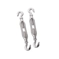 thumbnail image 1 of Torklift S9012 Turnbuckle Basic Standard Hook and Hook Style; 9 Inch to 13 Inch Reach; Without Handle; Non-Locking; Raw; Forged Steel; Single, 1 of 1