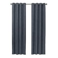 thumbnail image 3 of (2 pack) Quinn Blackout Single Curtain Lined Grommet Panel, 50" x 108", Navy, 3 of 6