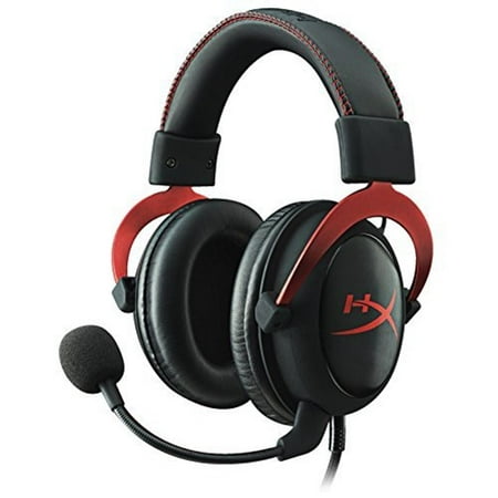 HyperX Cloud II Pro Gaming Headset, Red (Top 5 Best Gaming Headsets)