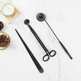 thumbnail image 3 of Candle Accessory Set Multifunctional Stainless Steel Candle Care Tools Kit Candle Snuffer Wick Trimmer and Dipper with Velvet, 3 of 6