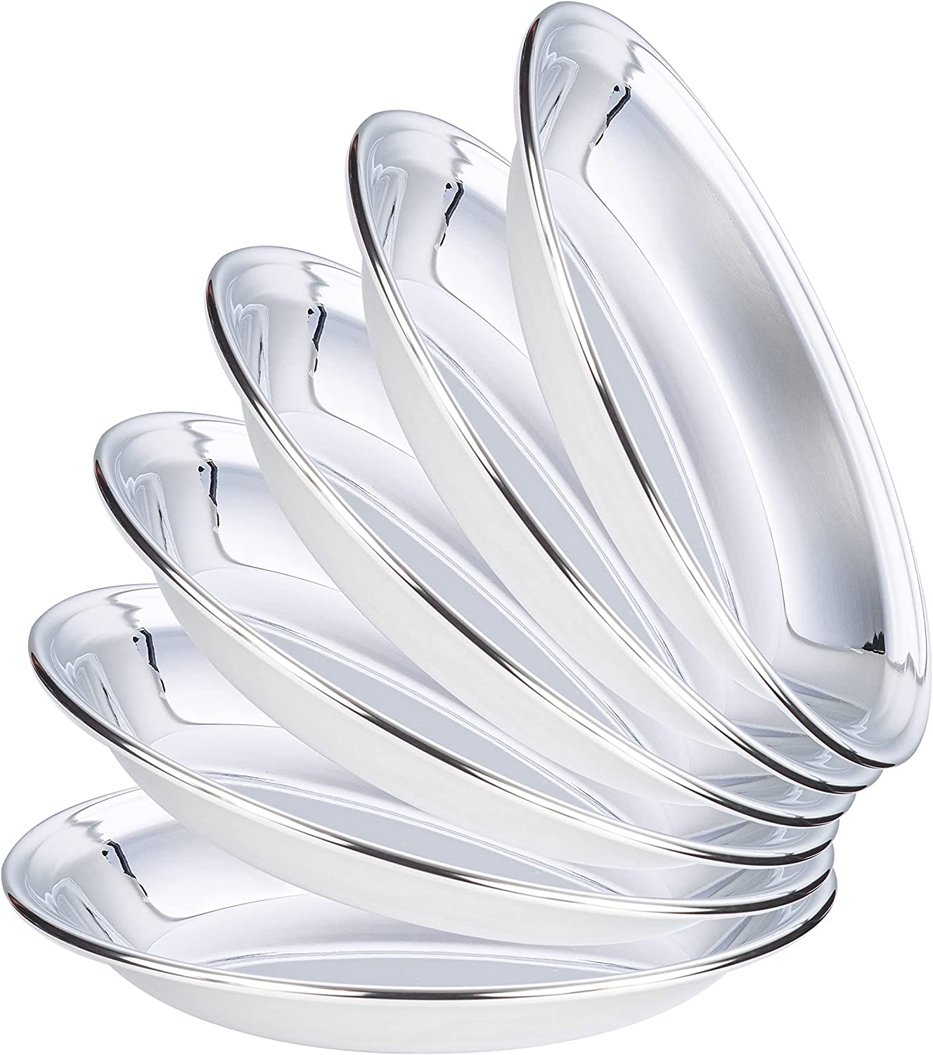 Raymond Clarke Dinnerware Set for 6 unbreakable Stainless Steel Dinner