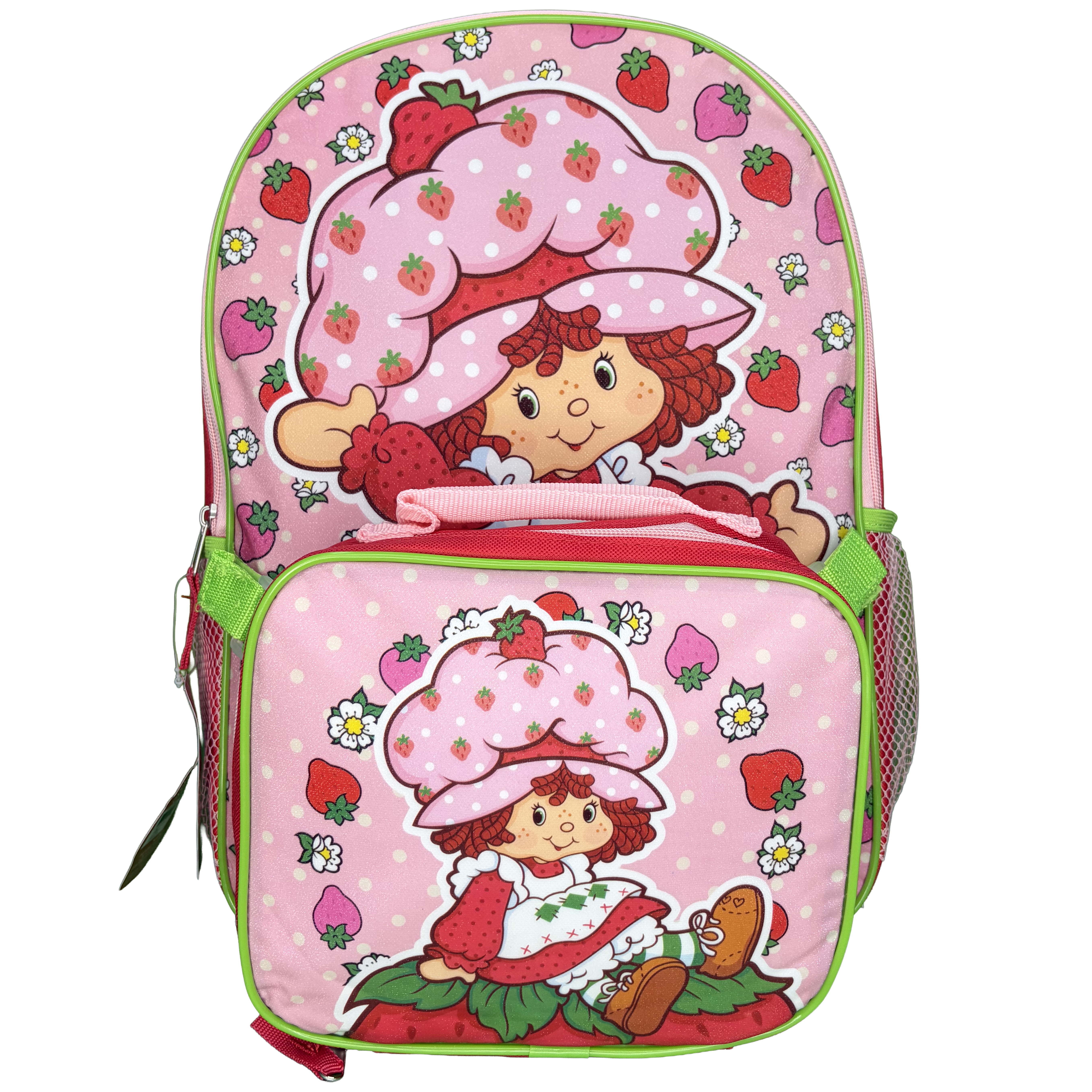 Strawberry Shortcake 16" Backpack with Lunch Bag