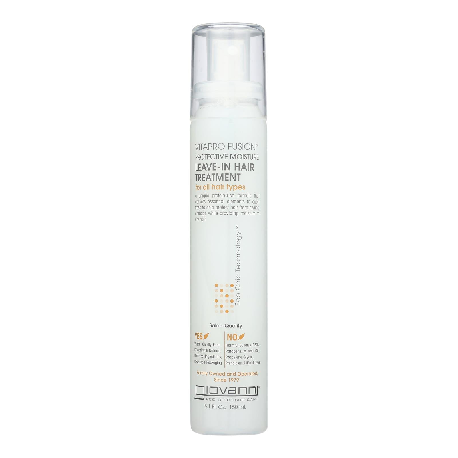 Giovanni Vitapro Fusion Protective Moisture Protein Enriched Hair Treatment, No Parabens, Sulfate Free, 5.1 oz