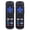 Black - VIX, variant on [2 Pack] Replacement Remote for Roku TV, Upgraded 8 Shortcut Keys, Universal for TCL/Hisense/Onn/LG/Westinghouse/Insignia Branded Roku Smart Television
