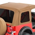 thumbnail image 1 of Bestop 54599-37 76-95 Jeep CJ7-Wrangler Including Tinted Windows Supertop Classic Replacement Soft Top-Spice, 1 of 5