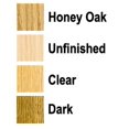 thumbnail image 2 of Wood Shed 403-4 Solid Oak Wall or Shelf Mount CD Cabinet, 2 of 2