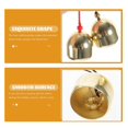 thumbnail image 4 of Copper Bells Mini Jingle Bell for Party 4Pcs DIY Christmas Ornament Set, 4 of 5