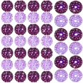 thumbnail image 1 of Cuentas de Artesanía con Rhinestones Morados de 20 mm, 40 piezas, 1 of 7