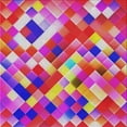 thumbnail image 1 of Ahgly Company Machine Washable Indoor Square Transitional Medium Violet Red Pink Area Rugs, 5' Square, 1 of 7