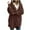 02 Coffee, variant on Qeaghou Sherpa Jacket Women Open Front Fuzzy Fleece Cardigan Jacket 2025 Fall Long Sleeve Coats Hooded Jackets with Pockets Fleece Sweater Women