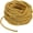 Golden Yellow, variant on 5 Yards Twisted Rope Trim, 8mm/0.31 in Golden Yellow Soft Polyester Silk Cord 3-Ply Decorative for Gift Bag/DIY Crafts/Home Decor/Curtain Tieback