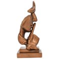 thumbnail image 2 of Adam & Friends Silence Is Golden Sculpture, 2 of 5