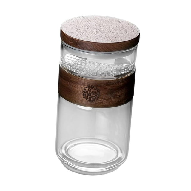 Taza de té de vidrio Drinkware Taza de bebidas de gran capacidad Resistencia portátil a altas temperaturas Tazas de café transparentes para oficina Tipo 2L Sunnimix Copas para beber