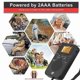 thumbnail image 2 of Portable Radio Mini AM FM Weather Radio Pocket Radio LCD Screen Digital Alarm Clock Radio Player, 2 of 5