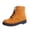 Khaki, variant on Women’s Fleece Lined Winter Combat Boots Lace up Warm Snow Ankle Booties Non Slip Lug Sole Cold Weather Outdoor Shoes