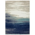 thumbnail image 2 of Luxe Weavers Coastal Abstract Blue 5x7 Area Rug, Stain-Resistant Living Room Carpet, 2 of 7