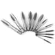 thumbnail image 1 of Kit de insertos de rosca de acero M3-M12 Juego de machos de roscar de ranura recta métricos de 12 piezas, 1 of 8