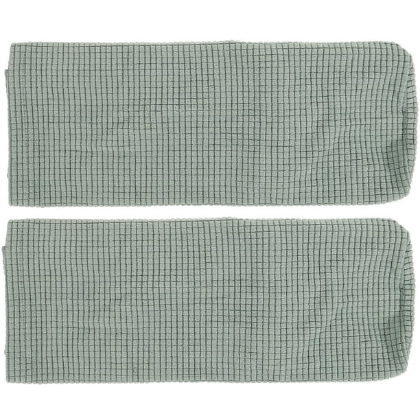 FELTECHELECTR Juego de 2 protectores para reposabrazos de sofá: funda elástica suave para reposabrazos de sofá, ideal para el hogar y la oficina. Protege los muebles y realza la decoración interior.