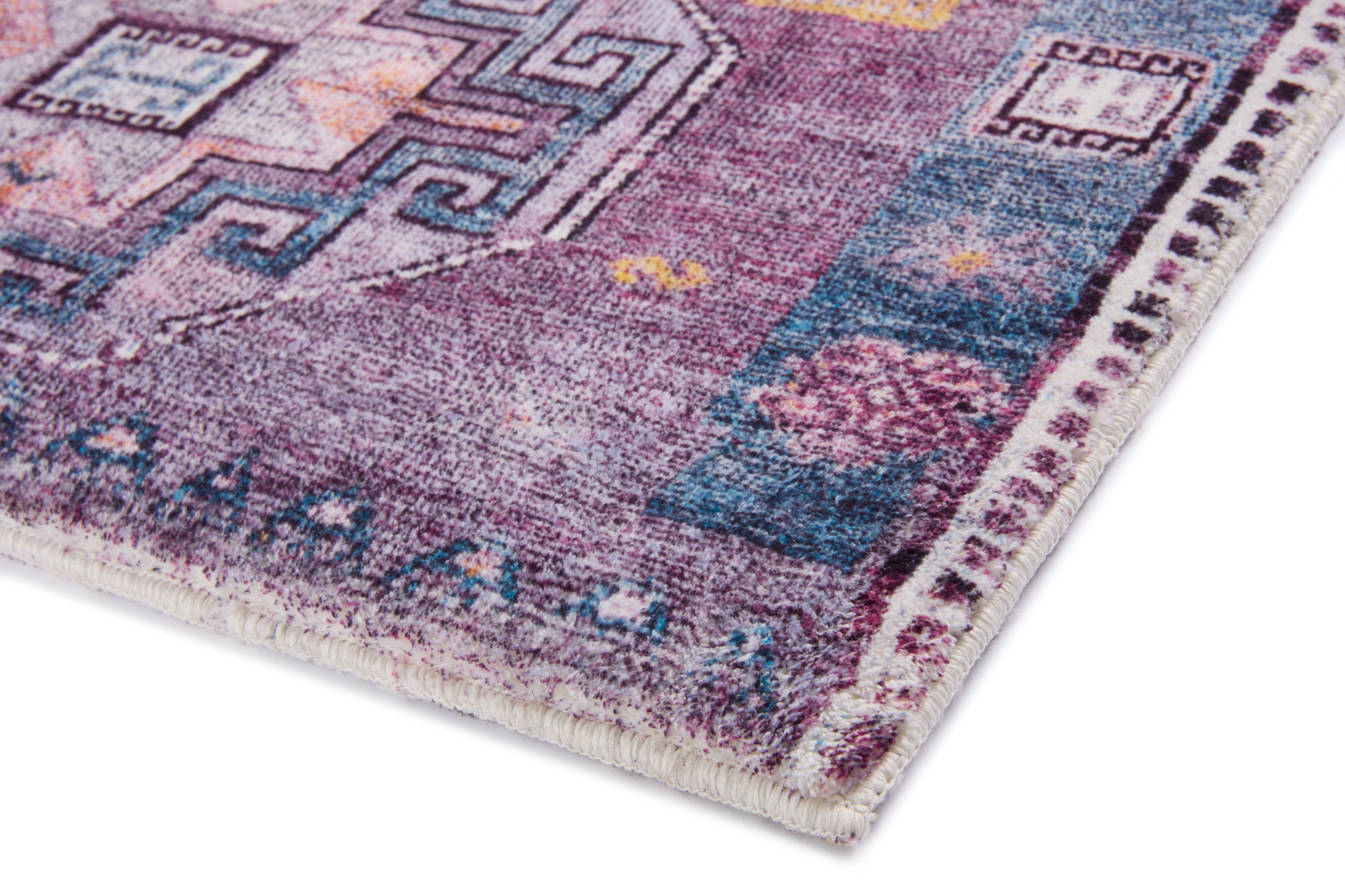 Loloi Fiona Blue / Purple 2'-0" x 5'-0" Area Rug
