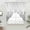 White Light Gray, variant on Spring Reddish Brown Eucalyptus Swag Valances for Windows, Kitchen Window Curtains Over Sink, Botanical Leaf Country Window Treatment Curtains for Living Room/Bedroom Curtains 2 Panel Sets 36"x45"