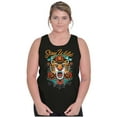 thumbnail image 4 of Stay Wild Tiger Head Rose Tattoo Tank Top T Shirts Men Women Brisco Brands S, 4 of 6