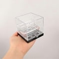 thumbnail image 3 of Crystal Display Acrylic Showcase Box for Home Decoration Black Material Designed for Mineral Display Case 1Pack, 3 of 5