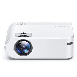 Yaber Buffalo U2 HIFI Stereo Projector with 720P Resolution WiFi Wireless Screen Mirroring Zoom Function Portable Home & Outdoor Projector White