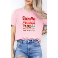 thumbnail image 2 of Christmas Shirt for Women and Men Festive Graphic Tee Outfit Xmas Gift Family Matching Top (Light Grey Heather-M), 2 of 5