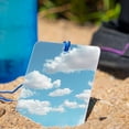 thumbnail image 2 of Sun Company Featherweight Signal Mirror | Lightweight and Compact Emergency Survival Mirror | For Camping, Hiking, Backpacking, and Scuba Diving, 2 of 5