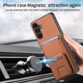 thumbnail image 6 of Allytechgroup Galaxy A54 5G Wallet Case with Card Holder, Hybrid TPU Back Cover Kickstand Bumper Anti-Scratch Slim Case Cover for Samsung Galaxy A54 5G, Brown, 6 of 8