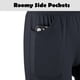 thumbnail image 5 of BIG ELEPHANT Pantalones Deportivos Ultrasuaves para Niñas, Pantalones Deportivos para Niños de Cintura Alta con Bolsillos, 3 Pzas (6-15 Años), 5 of 9