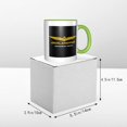 thumbnail image 5 of Taza de café de cerámica Goldwing de 11 oz, tazas clásicas para beber con asa para la oficina y el hogar, 5 of 5