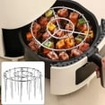 thumbnail image 6 of Air Fryer Vertical Skewer Rack 304 Stainless Steel Kebab Grill Stand 24 Skewer Holder For Air Fryer Compact And Durable Bbq Accessory For Grilling Kebabs Barbecue Grill, 6 of 7