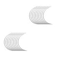 thumbnail image 6 of Raindrops 200 pcs  Curved Sewing Needles Upholstery Needle Upholstery Needles Curved Heavy Duty Curved Sewing Needles Upholstery Upholstery Needles Curved, 6 of 8